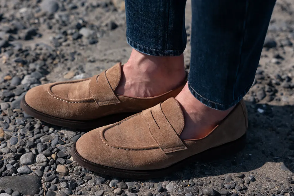 Suede Penny Loafer