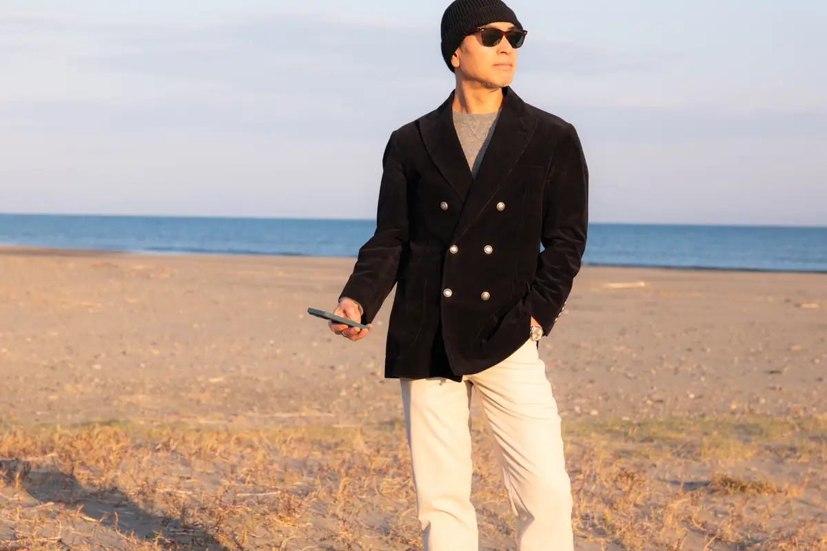 How to Wear Brunello Cucinelli Corduroy Jacket