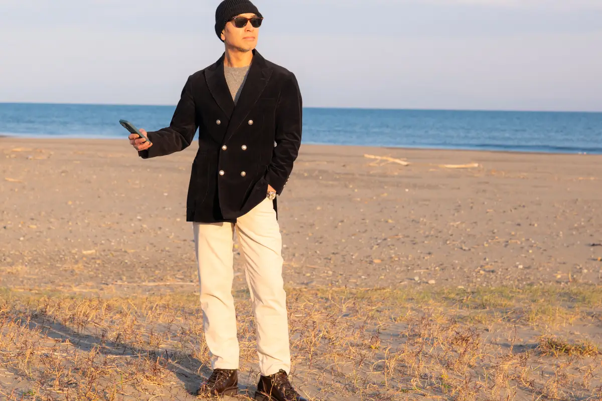 How to Wear Brunello Cucinelli Corduroy Jacket