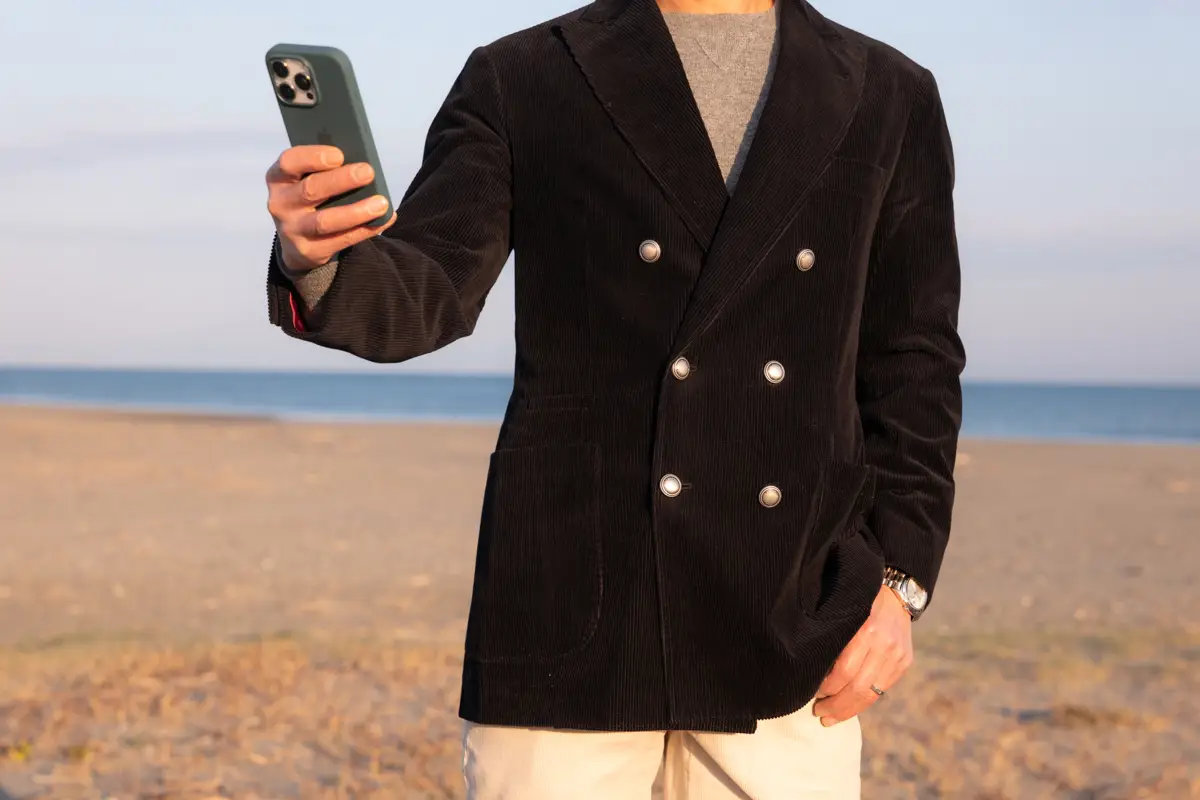 How to Wear Brunello Cucinelli Corduroy Jacket