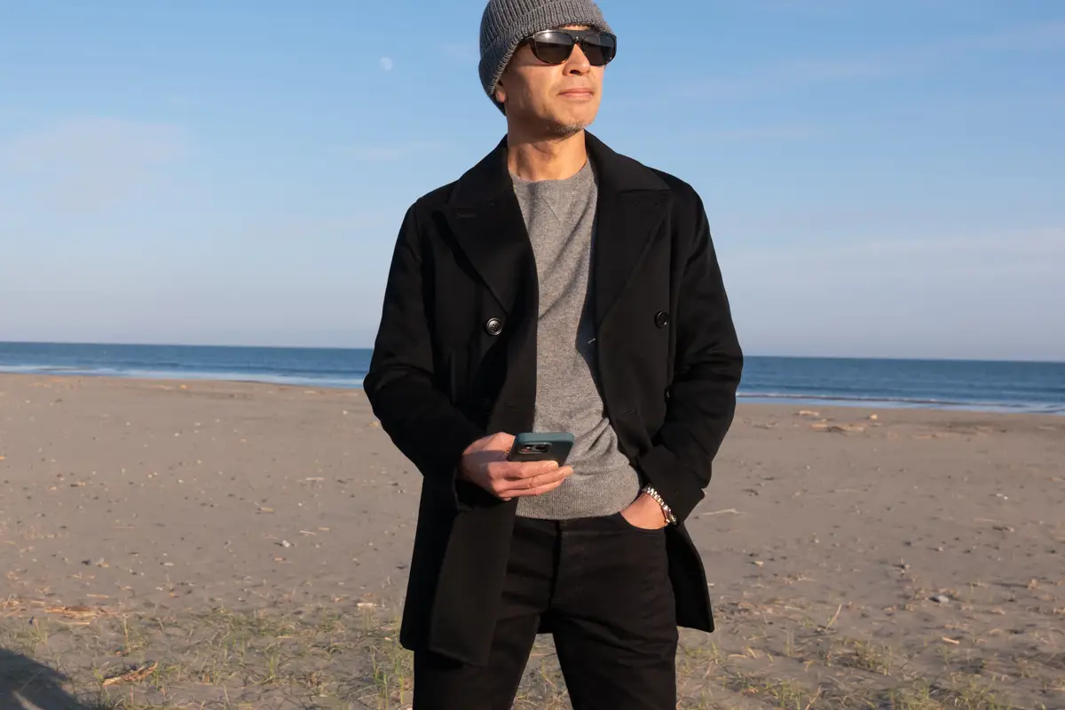 Dior Cashmere Pea coat 01