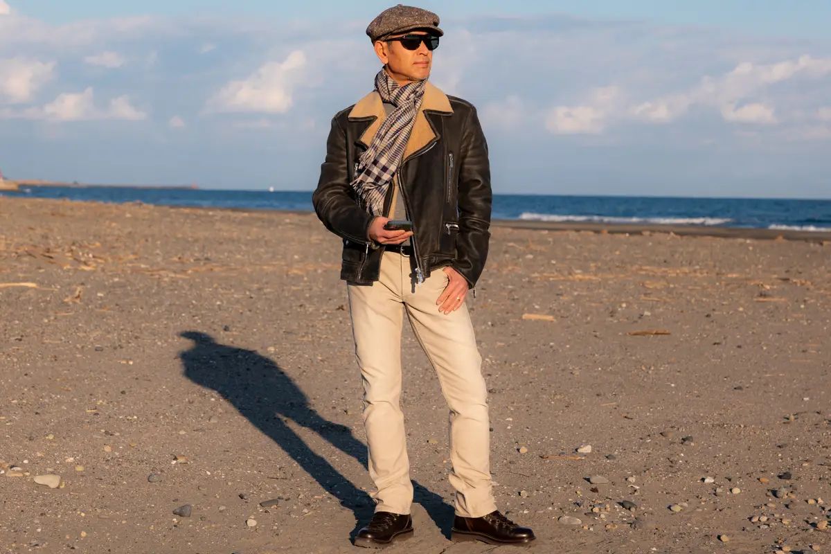 Brunello Cucinelli Shearing Biker Jacket