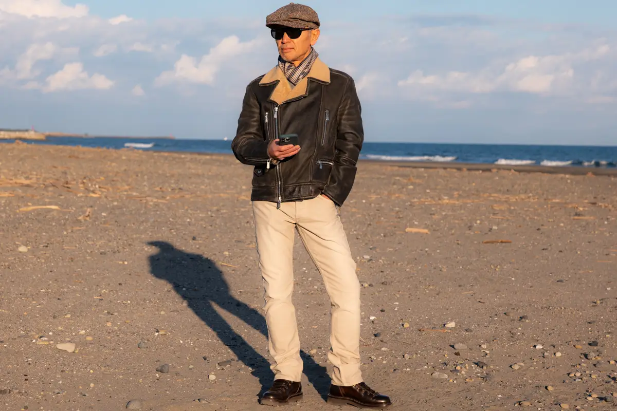 Brunello Cucinelli Shearing Biker Jacket